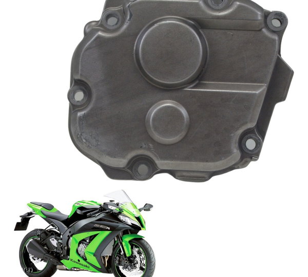 Tampa Pulsador Motor Direito Kawasaki Zx 10r 10-15 Original Cinza-escuro