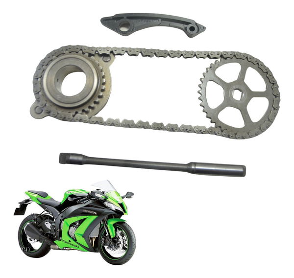 Kit Bomba Óleo Engrenagem Corrente Kawasaki Zx 10r 10-15