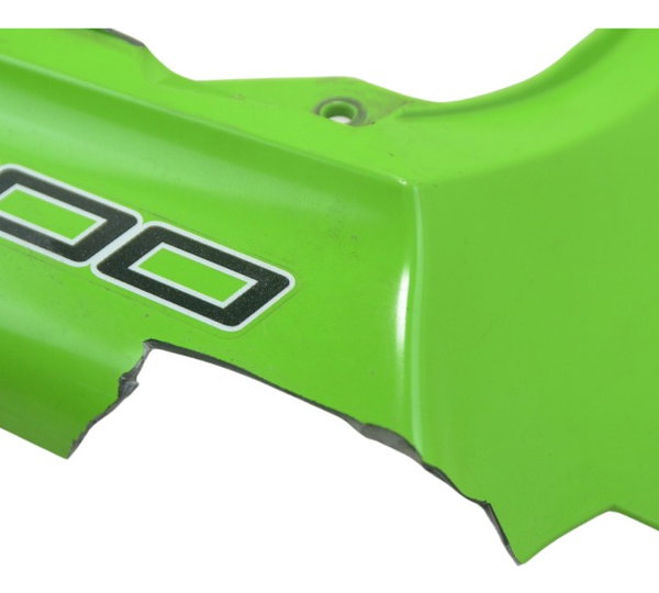 Carenagem Central Rabeta C/avaria Kawasaki Zx 10r 10-15 Orig Verde