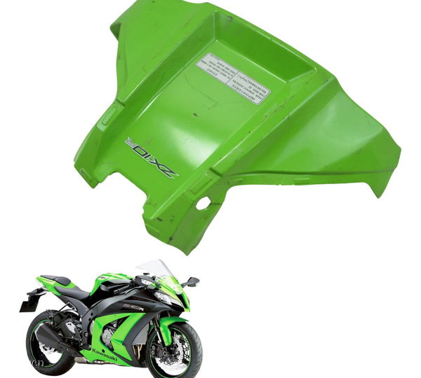 Carenagem Central Tanque C/avaria Kawasaki Zx 10r 10-15 Orig Verde