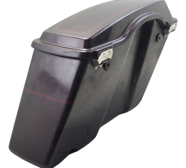 Alforge Baú Tras Esq C/ava Harley Electra Glide Touring 1450 Preto