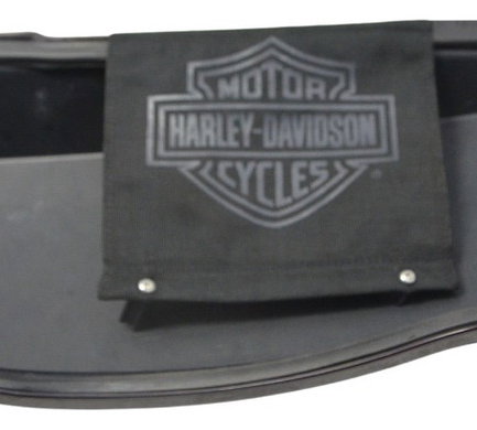 Alforge Baú Tras Esq C/ava Harley Electra Glide Touring 1450 Preto