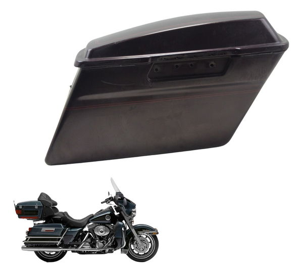 Alforge Baú Direito Harley Electra Glide Touring 1450 Orig Preto