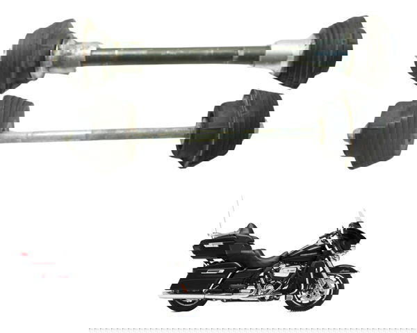 Jogo Coxim Suporte Motor Harley Electra Glide Touring 17-19