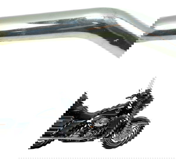 Capa Proteção Escape Harley Electra Glide Touring 1450 Orig Prateado