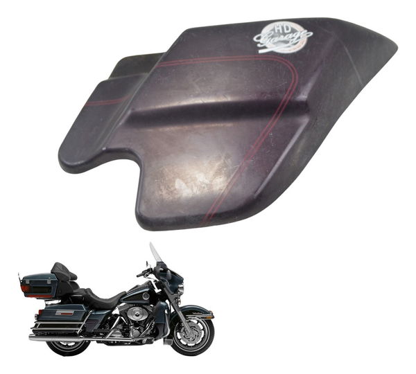 Carenagem Lateral Esquerda Harley Electra Glide Touring 1450 Preto