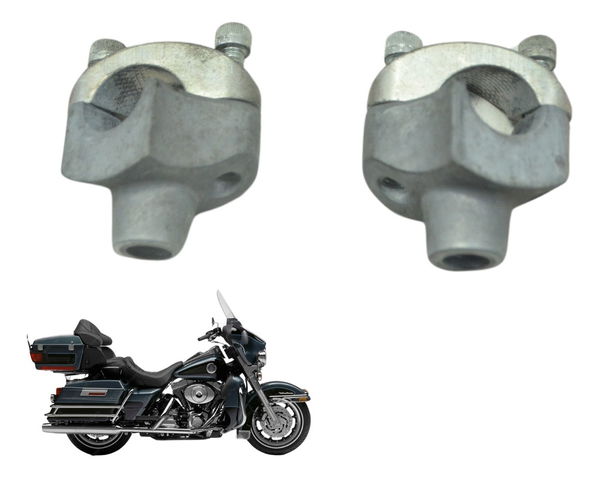 Par Riser Guidão Harley Electra Glide Touring 1450 Original