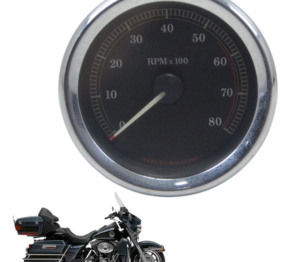 Contagiro Painel Harley Electra Glide Touring 1450 Original Branco