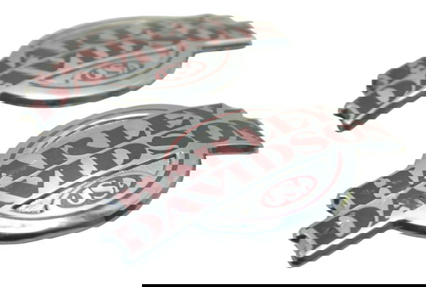 Par Emblema Tanque Harley Electra Glide Touring 1450 Orig