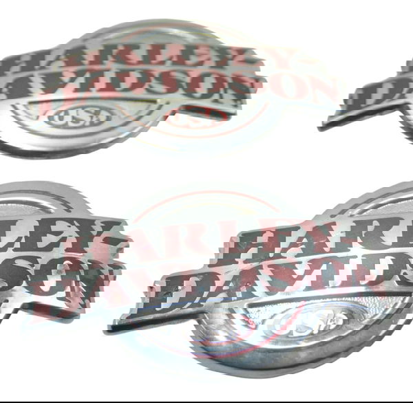 Par Emblema Tanque Harley Electra Glide Touring 1450 Orig