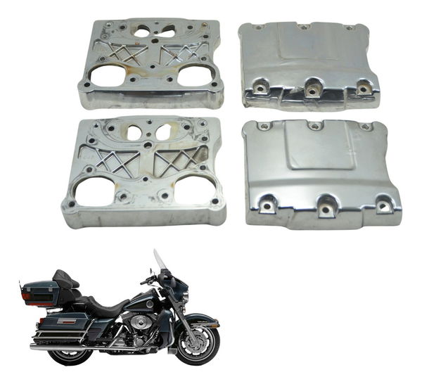 Jogo Tampa Cabeçote Harley Electra Glide Touring 1450 Orig