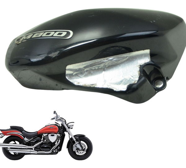 Carenagem Lateral Dir C/ Detalh Suzuki Boulevard M 800 05-11 Preto