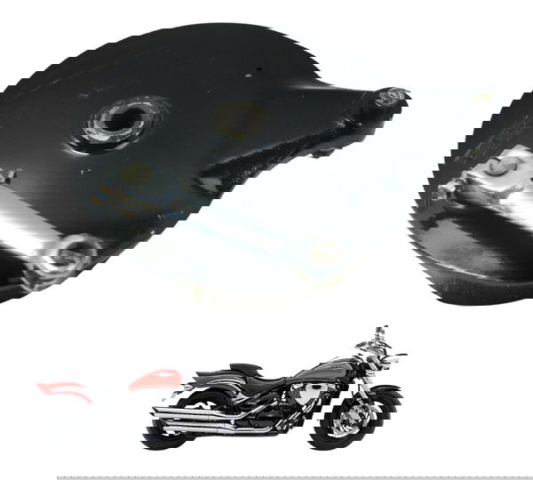 Espelho Roda Traseira Suzuki Boulevard M 800 05-11 Original Preto