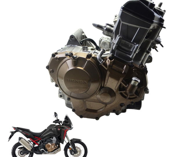 Motor Completo Nfe Base Troca Honda Crf 1100l África Twin
