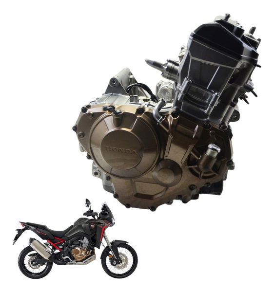 Motor Completo Nfe Base Troca Honda Crf 1100l África Twin