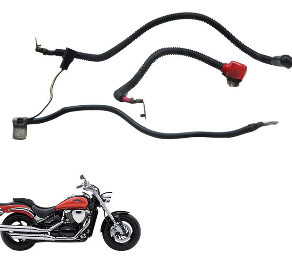 Cabos Bateria +/- Suzuki Boulevard M 800 05-11 Original