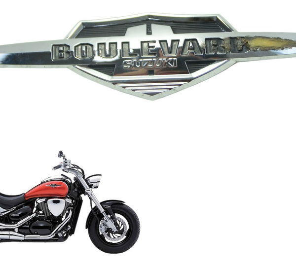 Emblema Tanque C/ Avaria Suzuki Boulevard M 800 05-11 Orig
