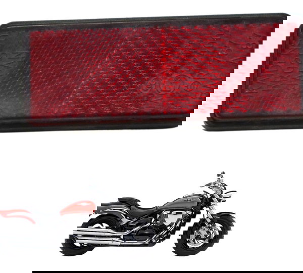 Refletor Olho Gato Suzuki Boulevard M 800 05-11 Original