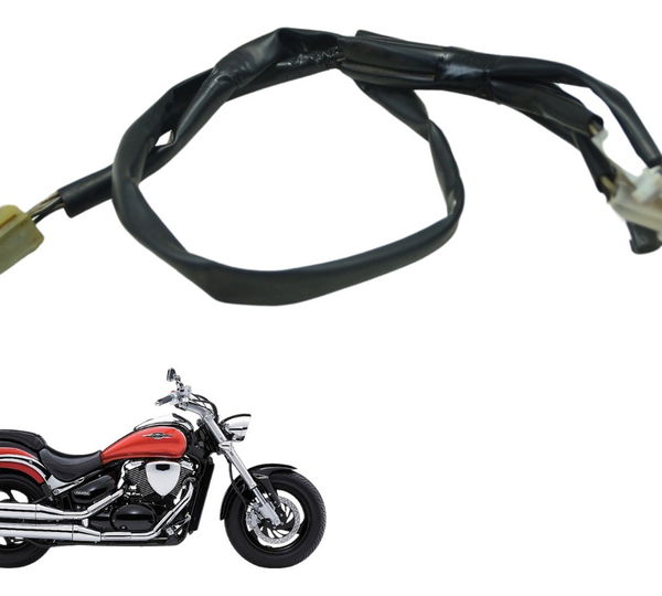 Chicote Lanterna Tras Suzuki Boulevard M 800 05-11 Original Esquerdo Preto