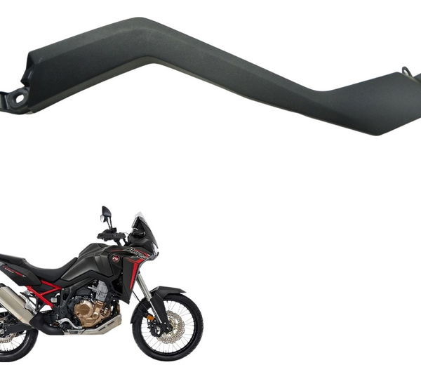 Acabamento Tanque Esquerdo Honda Crf 1100l África Twin 21-24 Preto