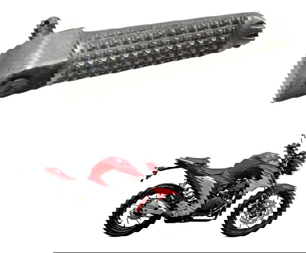 Pedaleira Traseira Esquerda Yamaha Fz25 Fazer 250 18-21 Orig