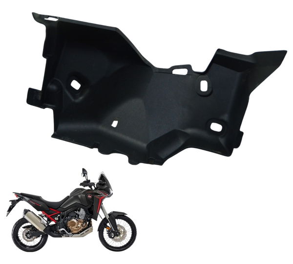 Carenagem Radiador Esq Honda Crf 1100l África Twin 21-24 Preto