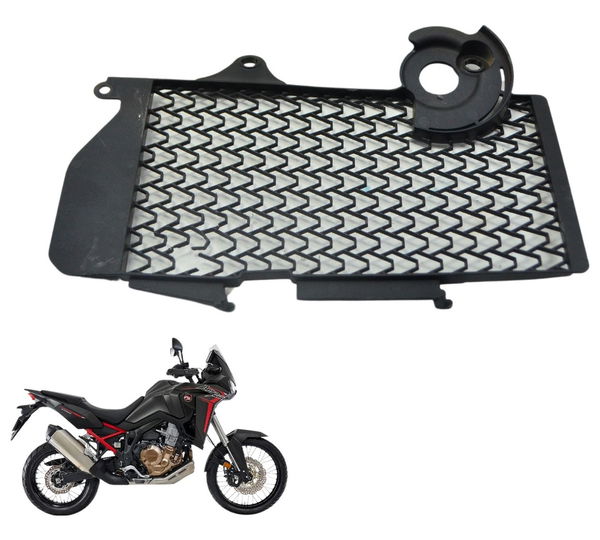 Grade Radiador Dir C/det Honda Crf 1100l África Twin 21-24 Preto