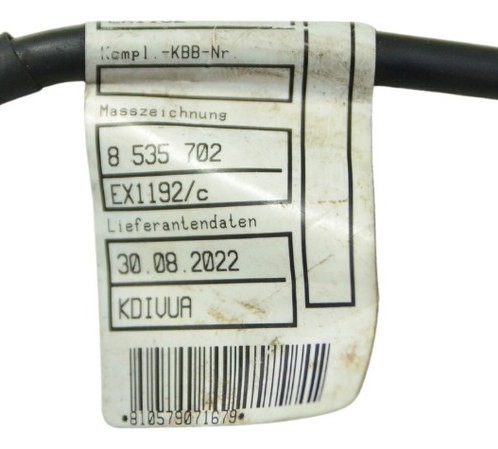 Cabo Bateria Bmw R1250 R 1250 Adv 19-24 Original