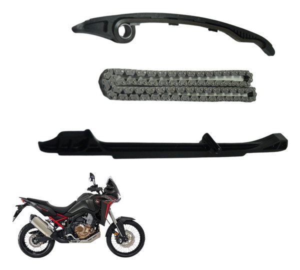 Kit Guia Tensor Corrente Comando Honda Crf 1100l África Twin