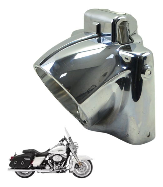 Cabeça Touro Farol Harley Road King Touring 2013 Original