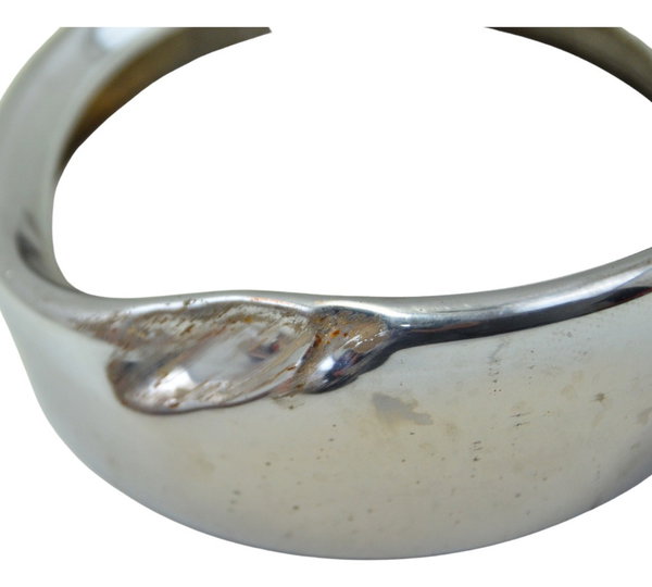 Aro Farol C/ Avaria Harley Road King Touring 2013 Original Esquerdo