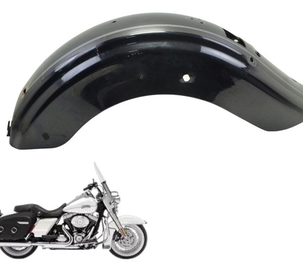 Paralama Tras C/ Detalhes Harley Road King Touring 2013 Orig