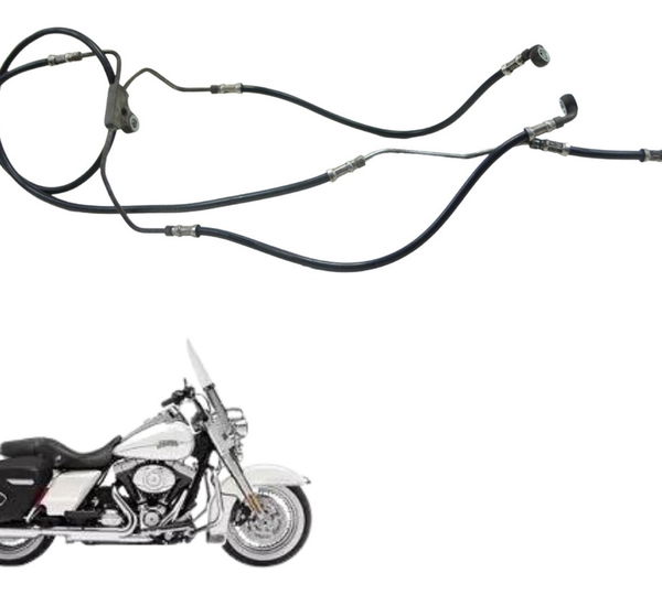 Flexível Freio Dianteiro Harley Road King Touring 2013 Orig