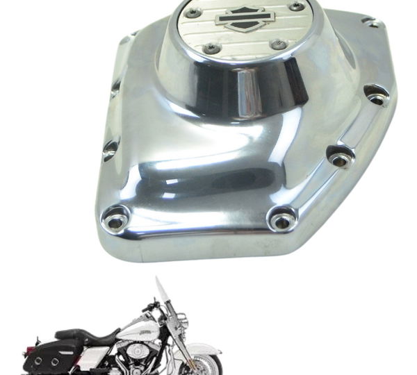 Tampa Direita Motor Harley Road King Touring 2013 Original Prateado