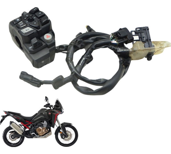 Chave Punho Luz Esq Honda Crf 1100l África Twin 21-24 Orig