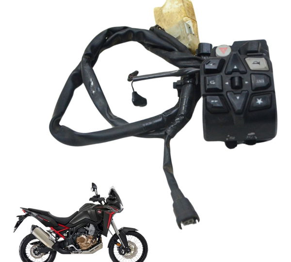 Chave Punho Luz C/ Avaria Honda Crf 1100l África Twin 21-24