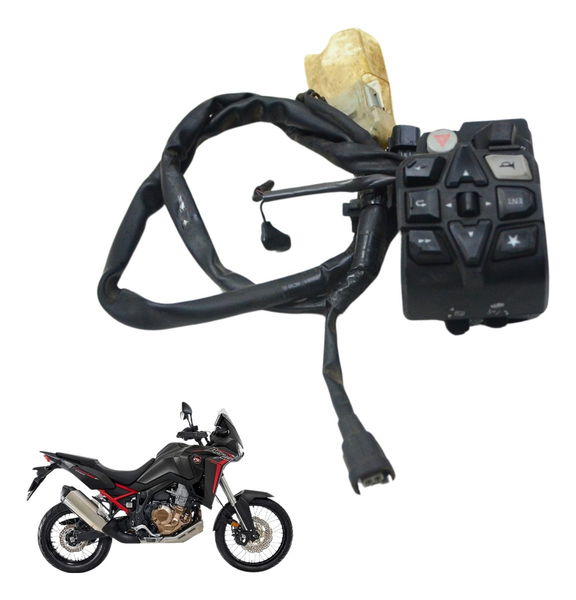 Chave Punho Luz C/ Avaria Honda Crf 1100l África Twin 21-24