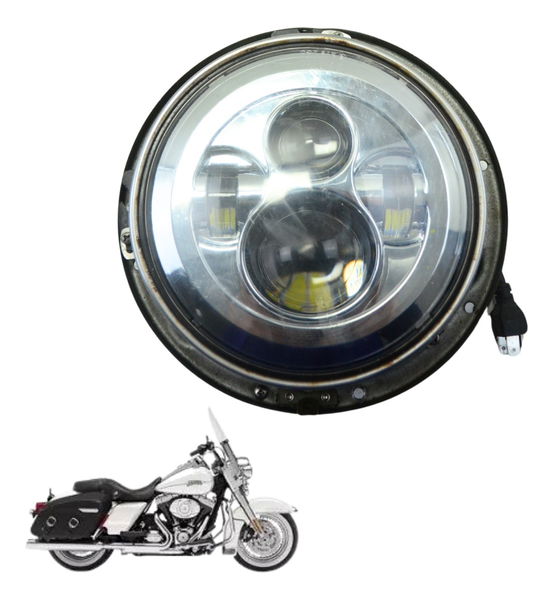 Farol Harley Road King Touring 2013 Paralelo