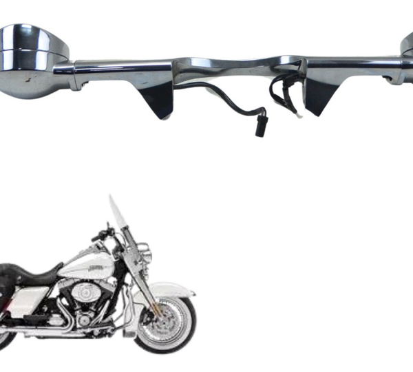 Par Pisca Tras C/ Suporte Harley Road King Touring 2013 Orig