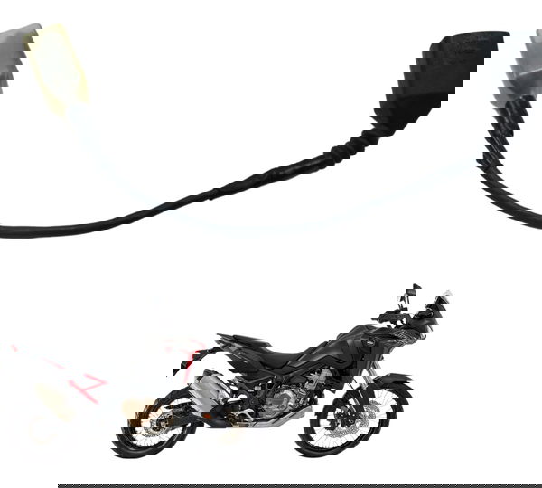 Chicote Tomada 12v Usb Honda Crf 1100l África Twin 21-24