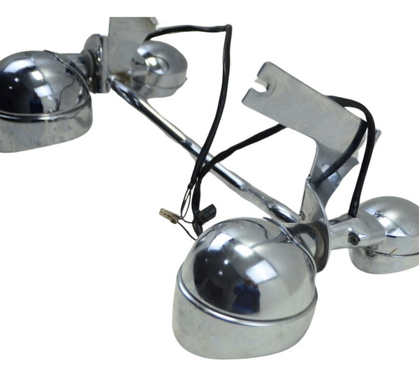 Farol Auxiliar C/ Pisca Harley Road King Touring 2013 Orig Esquerdo