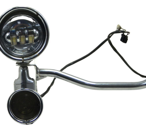 Farol Auxiliar C/ Pisca Harley Road King Touring 2013 Orig Esquerdo