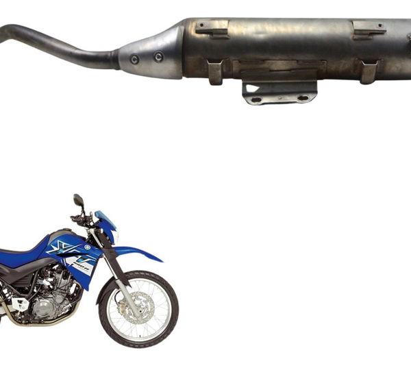 Ponteira Escape Direita C/ Avaria Yamaha Xt 660 R 05-08