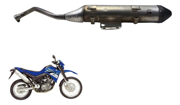 Ponteira Escape Direita C/ Avaria Yamaha Xt 660 R 05-08