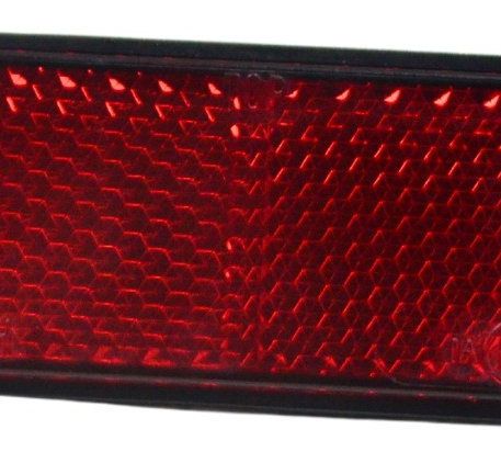 Refletor Olho De Gato Yamaha Xt 660 R 05-08 Original Vermelho