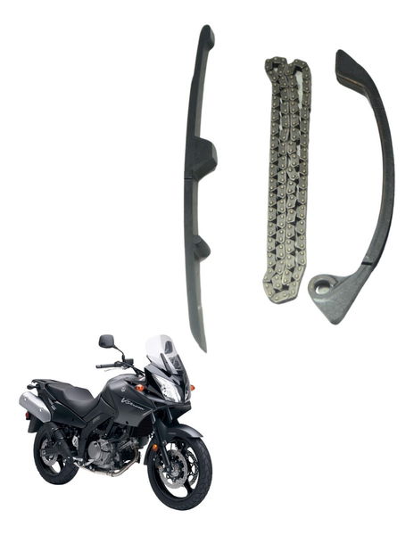 Kit Guia Corrente Tensor Comando Suzuki Dl 650 V Strom 09-13