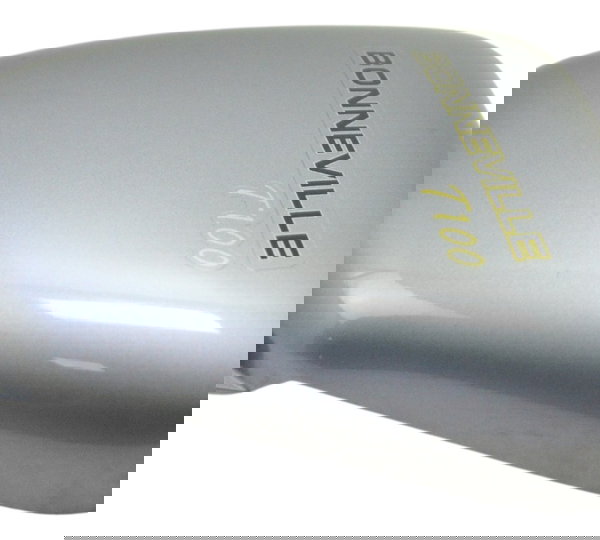 Carenagem Lateral Esquerda Triumph Bonneville T100 13-15 Ori Cinza