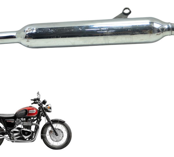 Ponteira Escape Direita C/det Triumph Bonneville T100 13-15