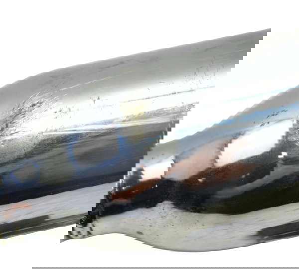 Ponteira Escape Esq C/ Det Triumph Bonneville T100 13-15 Cinza