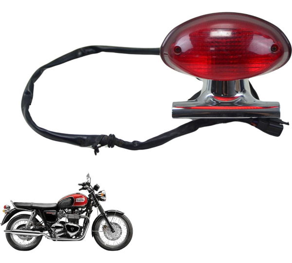 Lanterna Traseira Triumph Bonneville T100 13-15 Original Vermelho